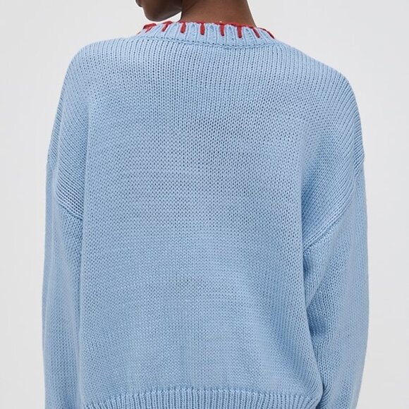 Bailey Rose Lobster Sweater Small Blue/Red - Picture 6 of 16